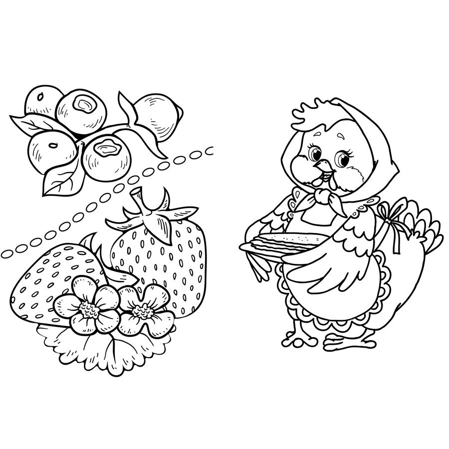 100+ Coloring Pages Farm Coloring Pages For Children Educational Booklet