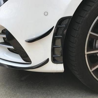 Car Front Side Air Vent Fender ABS Carbon Fiber Look For Mercedes-BENZ A-Class W177 A200 A250 A220 A35 AMG Sport