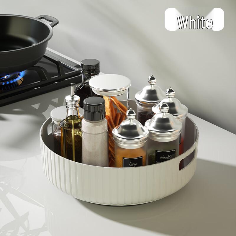 

Rotating Kitchen Countertop Spice Organizer