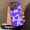 Zodiac Sign Gemini Phone Case for iPhone 17 16 15 14 13 12 11 Air Pro Max Plus Colorful Silver MagSafe Cover