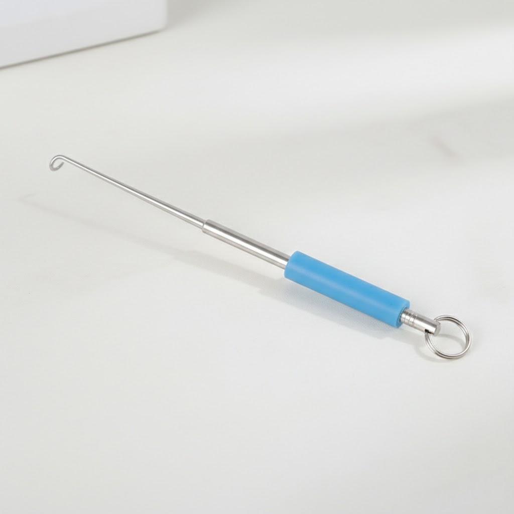 Stainless Steel Fish Hook Remover Easy Safe Rapid Decoupling Extractor Fishing Tool Anglers Gear Accessories синий