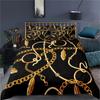 23pcs Bedding Set Luxury Duvet Cover Set Home Decor Bed Set Golden Duvet Cover  Comforter Cover with Pillowcase Full Queen Size