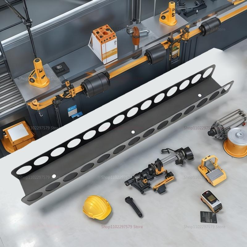 Heavy Duty Wall Mounted Screw Storage Box Organizer with Tools Rack Pliers Bracket for Garage Workshop and DIY Projects