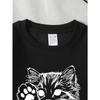 European sizes  Kids' Casual Printed Round Neck Pullover, Kids' Fashion Round Neck Sweatshirt with Adorable Animal Prints,  Casual Comfortable