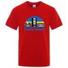 Summer Men's T-shirt Never Forget Sarcastic Graphic Music Funny Printed Cotton Blend T-Shirt Loose Male Top Casual Short Sleeve
