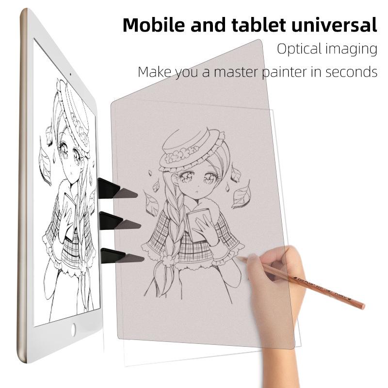 Kids Projection Drawing Copy Board Projector Painting Tracing Board Sketch Specular Reflection Dimming Bracket Montessori Toys