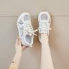 Fashion Women's Mesh Breathable Style Casual Shoes 2025 Spring Fashion Thick Soled Sports Shoes Comfortable Lightweight Sneakers