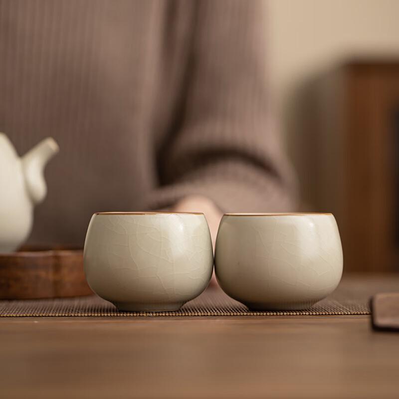 Ru Kiln Ceramic Master Tea Cup