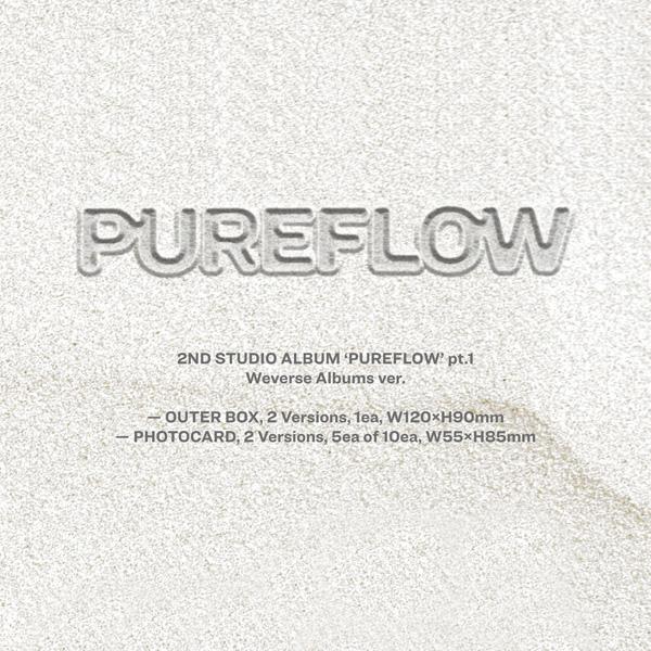 LE SSERAFIM Secondo Album in Studio [PUREFLOW pt.1] (Album Weverse ver.)