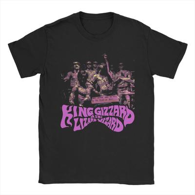 This Is King Gizzard & Lizards Wizard Apparel Men Women T Shirt Cotton Tee Fashion  T-shirt Clothing