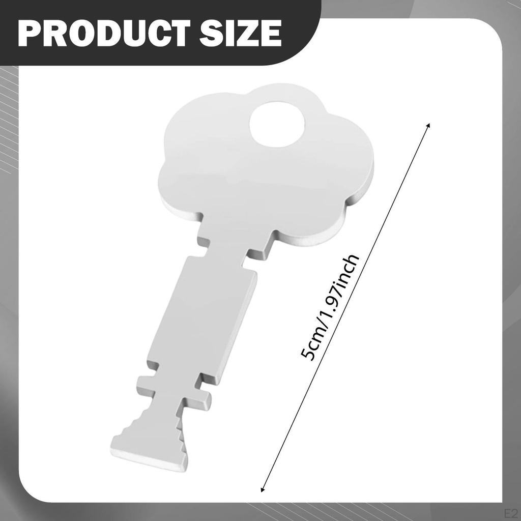 2Pcs Fire Alarm Box Keys Firefighter Tools 25460 Equipment Maintenance Portable Parts Accessories