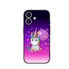 Pink Unicorns Rainbow Cover Phone Case for Samsung Galaxy S25 S23 S22 S24 FE Ultra Plus A56 A05 A06 A15 A16 A57 S7 Edge