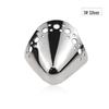 Women's Pointed Toe High Heel Protector - Leather Anti-Kick Decorative Cover with Metal Cap for Shoe Protection.