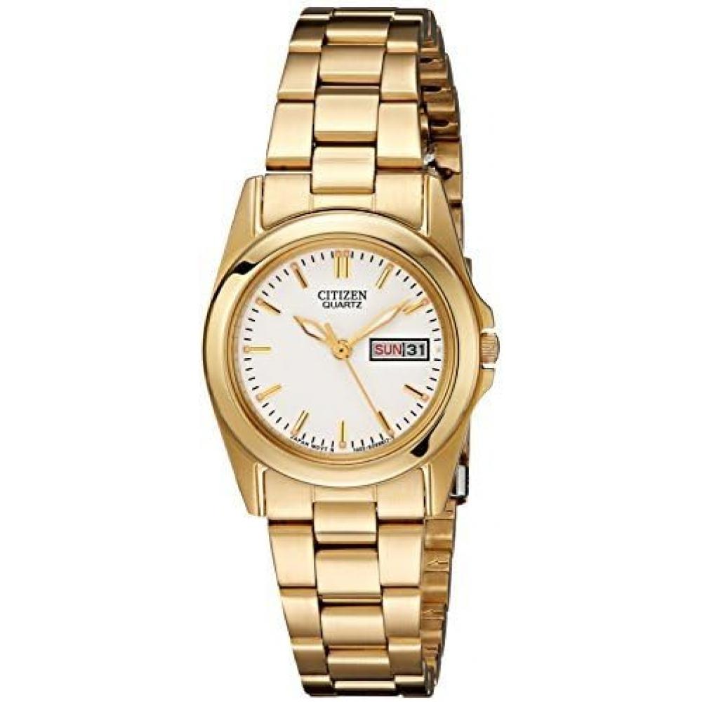 

No Citizen Citizen Citizen Womens Women s Women s EQ0562 54A Analog Display Japanese Quartz Gold Watch Watch [Parallel Imported Product]