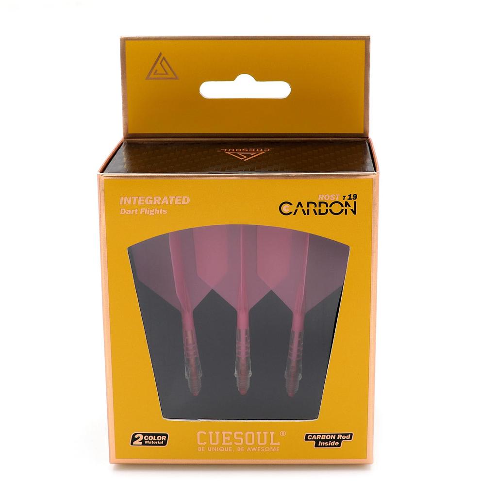 Cuesoul ROST AK57 T19 Carbon Fiber Rod Integrated Flight Big Wing Shape Set of 3 Built-in (CS-AK576-7)