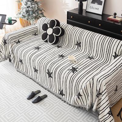 Nordic Style Sofa Towel Full Covered Cloth Anti-Cat's Paw Four Seasons Universal Chenille Sofa Cover Sofa Cover Towel High Sense
