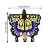 Butterfly Wings For Women Halloween Party Costume Adult Costume Cosplay Woman Butterfly Costume Cape Cloak Shawl Colorful