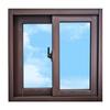Brown Aluminum Sash Window with Frame and Screen, Horizontal Sliding Shed Window for Barn, Dormer, Shed, Treehouse, or Trailer, Basement Sliding Windo