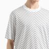 EMPORIO ARMANI Lyocell Blend jersey T shirt With Macro Chevron Print And Micro Eagle 6D1TQ3-1JOSZ-F143