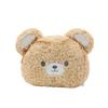 Cuter Bear Plush Pillow With Pp Cotton And Bows Decor For Kids And Teens