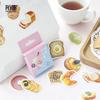 46/pack Cute Food Kawaii Bread Donuts Scrapbooking Stickers DIY Craft Decoracion Journal Photo Albums Decoration Sticker