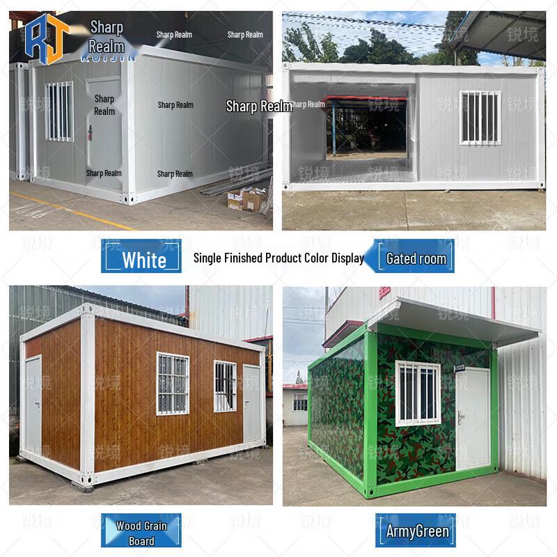 Ruijing Military Green Quick Assembly Container House System