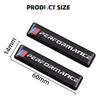 2pcs Silicone Car badge Sticker Decals For Bmw M M3 M5 Performance E36 E46 E39 E53 E90 E60 E61 E93 E87 F10 X1 X3 X5 Accessories