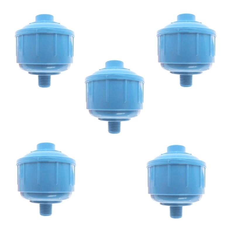 

5 Pack Moisture Trap Filters Preventing Damage to Sprays Guns via Standard 1/4Inch Connections for Stable Operation 1
