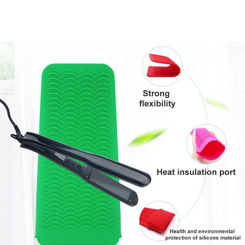 Insulation Silicone Heat Resistant Mat Storage Pouch Hair Straightener Bags