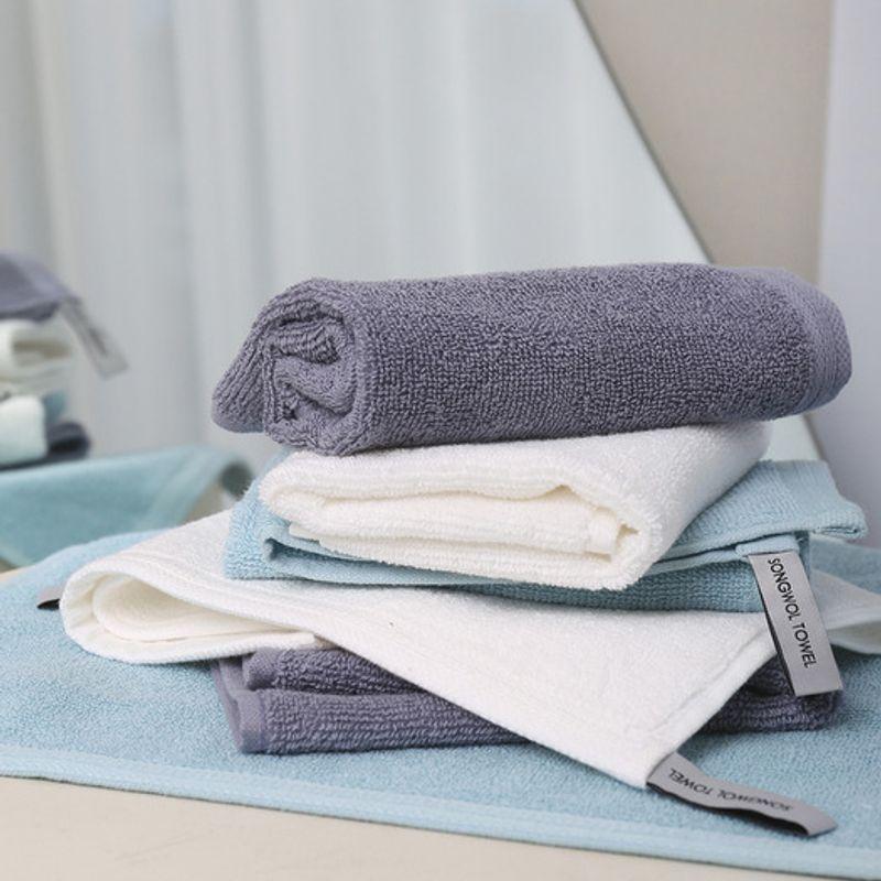 Songwol Handtuch 30er-Zähl-Farbring-Handtücher, 10 Stück