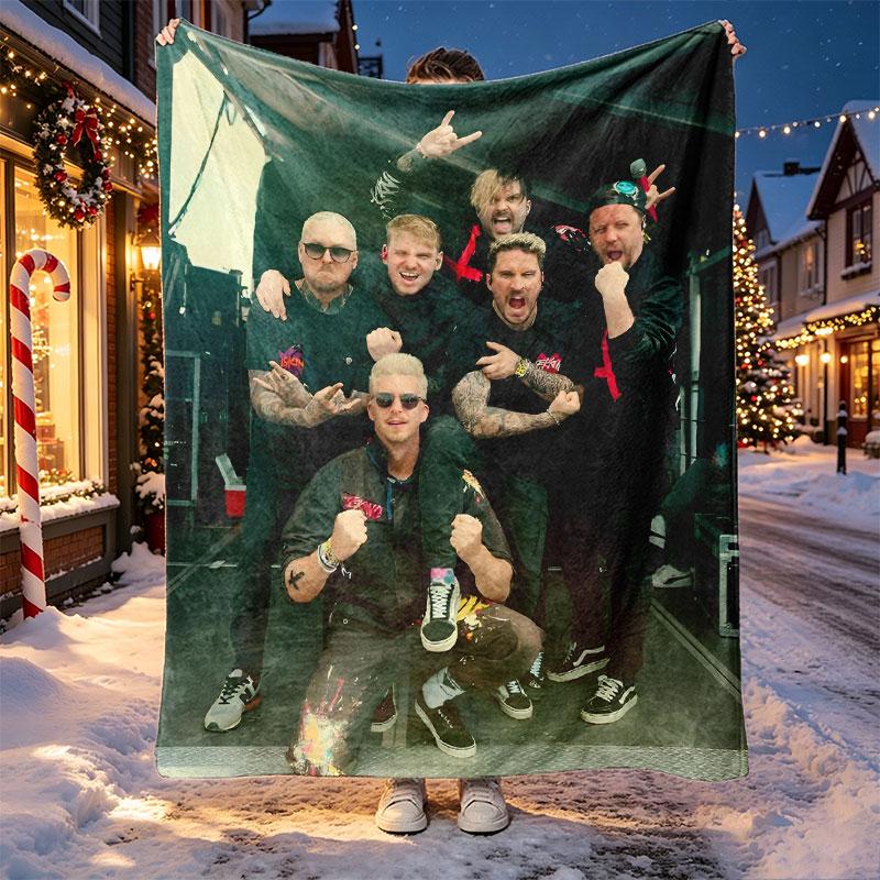 Electric Callboy Pattern Blanket for Home Decoration, Bed, Sofa, Car Travel, Camping, Suitable for All Seasons, Birthday Christmas Gift