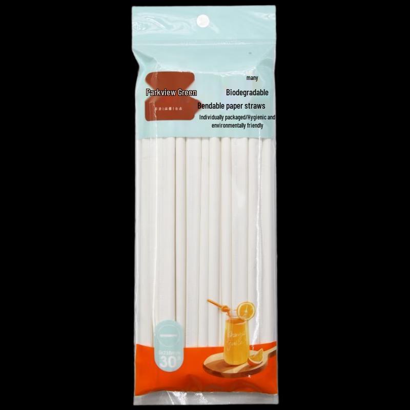 Fangcaodi Disposable Plastic Straws