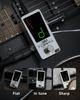 FLAMMA Tuner Pedal FC04 Chromatic Guitar Tuner High Precision 1 Cent Tuning Pedal for Guitar and with Pitch True Bypass Pedal, Bass, Indicator,