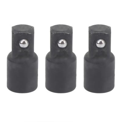 3Pcs Socket Adapter 38 To 12 Ratchet Wrench Converter High Carbon Steel Conversion Tool