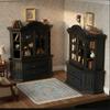 Chic Miniature Cabinet for Dollhouse Bedroom Living Room Versatile Plastic Use