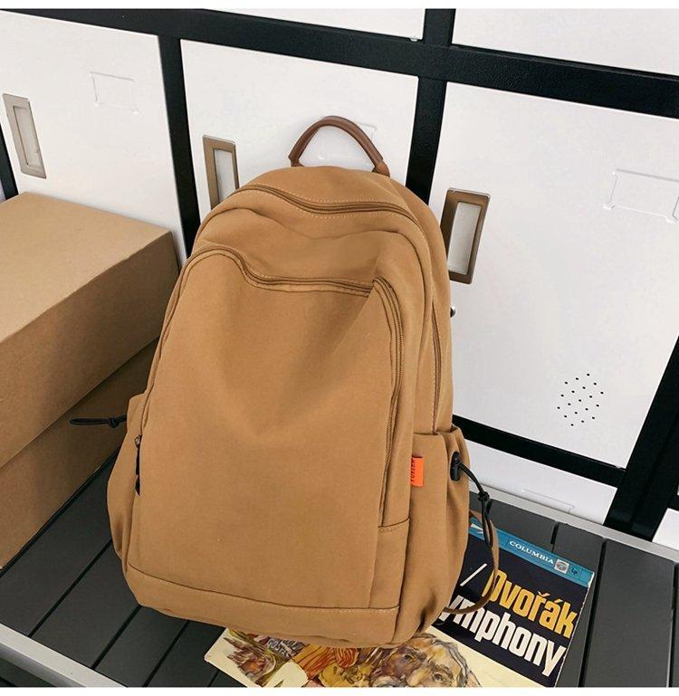 Backpack Female Fashion Primary School Students Large Capacity Harajuku Backpack Junior High School Cool Simple Backpack