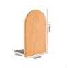 Bookend End Anti Slip Book Stand Holder Bookshelf Ends Home School Office Desktop Organizer