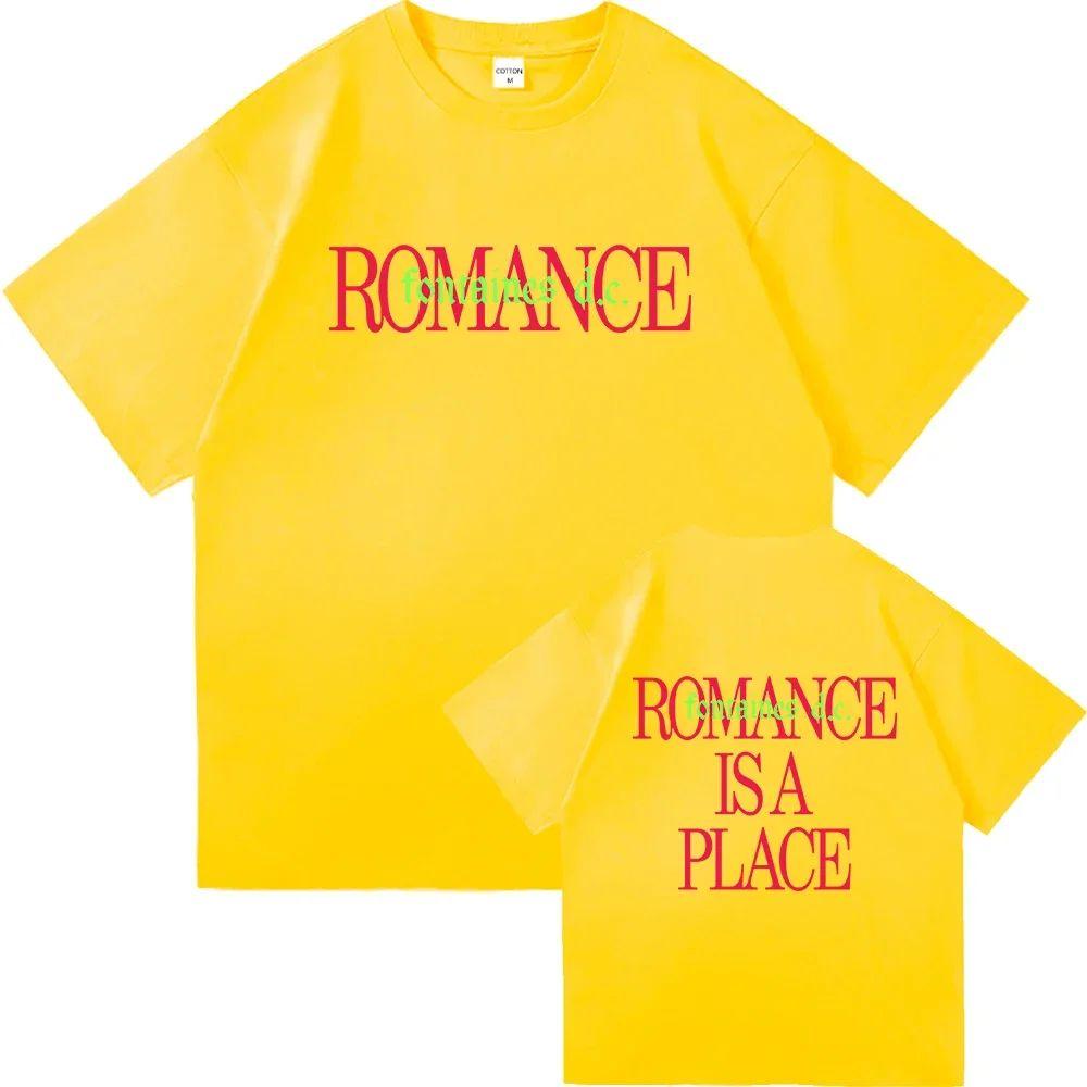

Y2k Harajuku TShirt Fontaines DCRomance T Shirt in The Modern World Casual Loose Clothing Print Cotton Tops Unisex 4XL