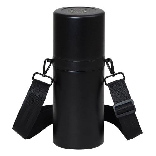 

Workman Vacuum Hybrid Tube Case FCD30 (66292) Black | Fits 600ml PET Bottles and 500ml Cans | Keeps Food Cold and Warm | Includes Detachable Shoulder