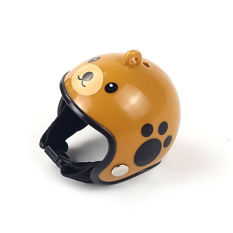 

Creative Chicken Helmet New Product Protective Chicken Helmet Hen Cap Hat Headwear Pet Supplies Specifications as shown Little bear