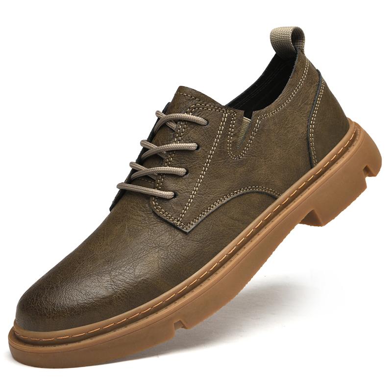 

Новые элегантные свадебные туфли, дышащие мужские кроссовки, повседневная мужская обувь из натуральной кожи, деловые мужские туфли на шнуровке 45 коричневый