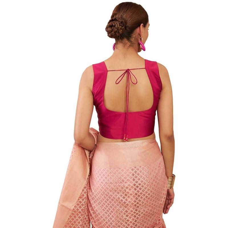 Soch Womens Magenta Taffeta Sleeveless Blouse 38 красный