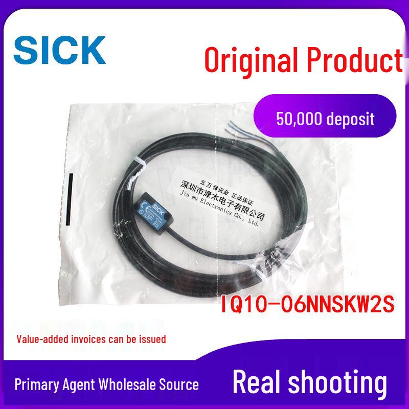 Genuine IQ10-06NNSKW2S Inductive Proximity Sensor, NPN, Three-wire IQ10-06NNSKW2S