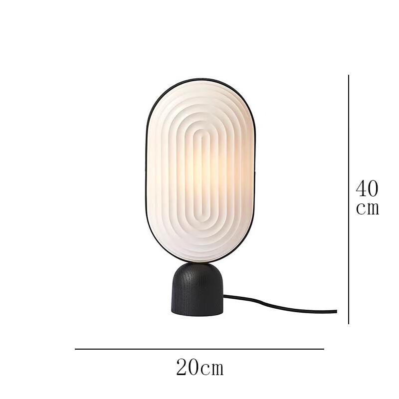 Nordic Post-Modern Marble & Glass Table Lamp