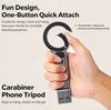 Pocket plastic material Magnetic Foldable Phone Tripod Holder Handheld Desktop Stand for Live Streaming Photography