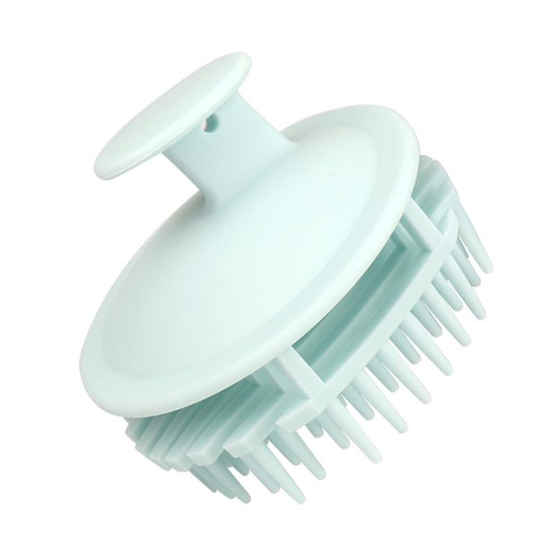 Scalp Massage Brush for Wet and Dry Hair Gentle Head Massage Brush Silicone Shampoo Hair Brush Shampoo Brush