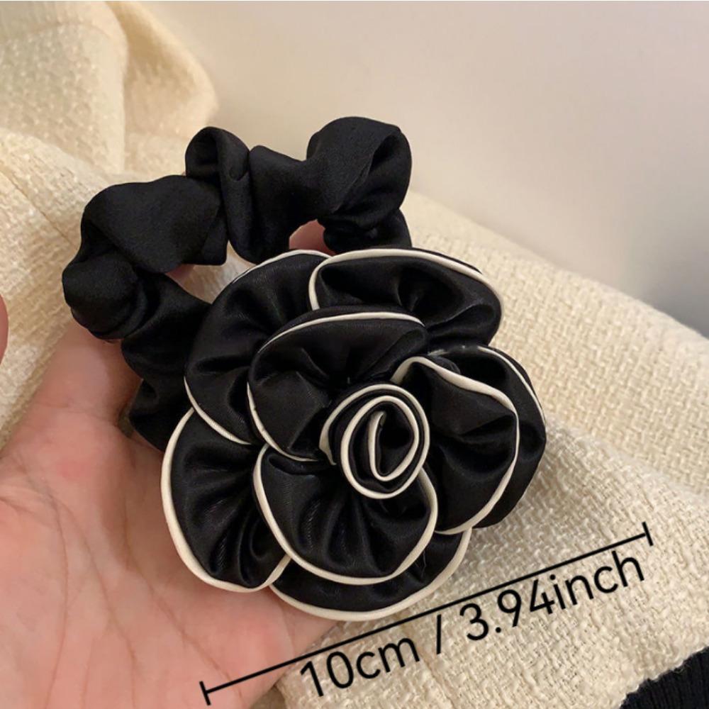 Elegante Damen-Haarbänder, Schöne Blumen-Haarbänder, Perfekte Mode-Haaraccessoires, Hochelastische Pferdeschwanz-Haarwerkzeuge