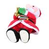 Christmas Gift Miniature Santa Claus with Saxophone Handmade Lovely Toy Holiday Twisting Santa Snowman Reindeer