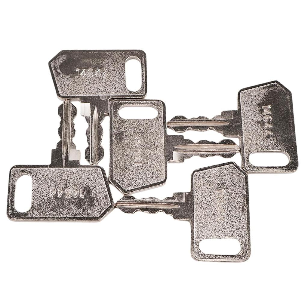 JZGRDN 5PCS Ignition Starter Keys 361144 14644 M516 15271326 Compatible with Terex Generation 7 Articulated Dump Truck ADT