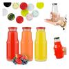 5X Butelka Fruit Na Sok Soczek 300Ml + Wieczko Na Przetwory Syropy Wode